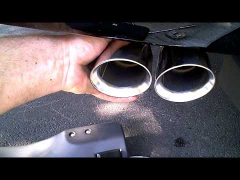 Installing SLP Dual exhaust tips on 2008 Avalanche