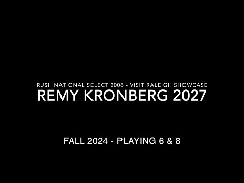 Remy Kronberg 2027 - visitRaleigh Showcase Highlights Dec 2024