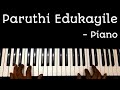 Paruthi Edukayile Song Piano