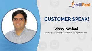 Intellipaat Review- Customer Speak! | Vishal Navlani | Big Data Hadoop Training