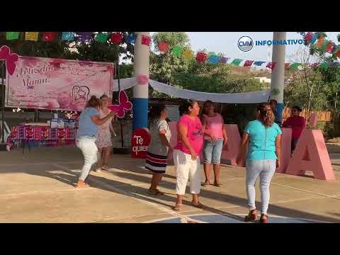 Celebraron a las madres en la colonia 5 de mayo de Pinotepa Nacional Oaxaca