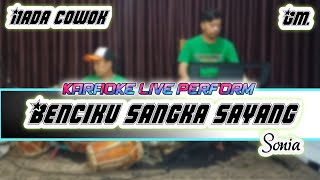 Download lagu Benci kusangka sayang - Sonia karaoke nada cowok Gm mp3