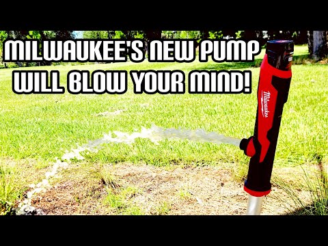 MILWAUKEE'S NEW PUMP WILL BLOW YOUR MIND!