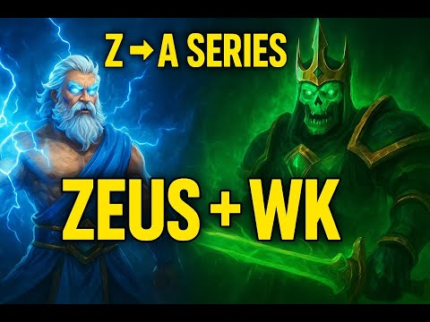 Dota 2 Z to A Challenge Zeus-WraithKing with @HaiderAliKhanHorseOfficial