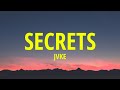 JVKE - SECRETS (Lyrics)