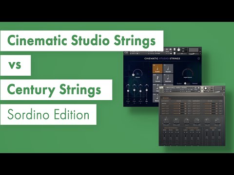Cinematic Studio Strings vs Century Strings 2 — Sordino Edition
