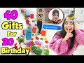 20 Gifts for her 20th Birthday!! *don't choose the wrong gift*🎁