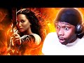 MY FIRST TIME WATCHING THE HUNGER GAMES CATCHING FIRE!! | Movie Reaction