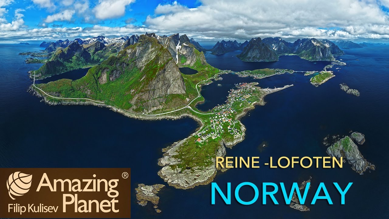 Reine, Lofoten, Norway, Amazing Planet (4K) 2025