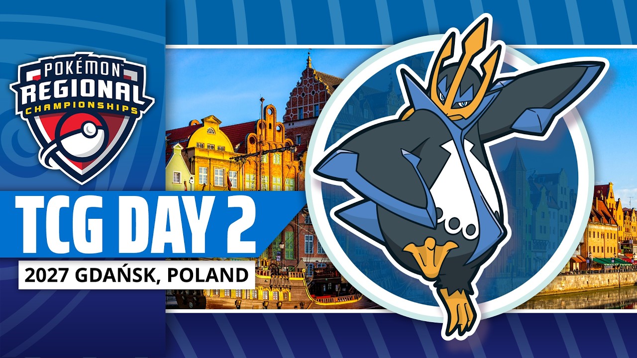 Vídeo: 🎬 TCG Day 2 | 2027 Pokémon Gdańsk Regional Championships