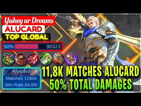 11,8K Matches Alucard, 50% Total Damages [ Former Top 1 Global Alucard ] Yukey ur Dreams - MLBB