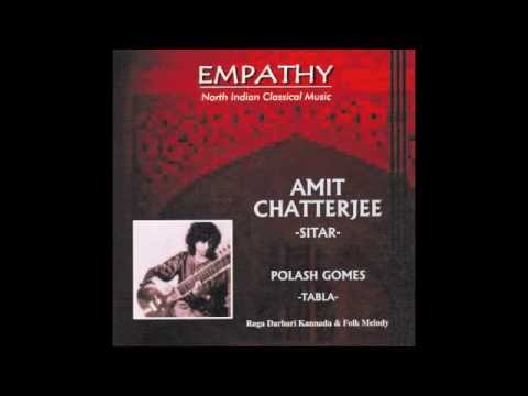 Raga Darbari Kannada by Amit Chatterjee / Sitar with Polash Gomes / Tabla EMPATHY. CD RMI 101