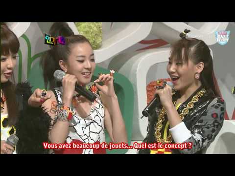2NE1 - Interview @ Inkigayo (31/05/2009) [French Subs]