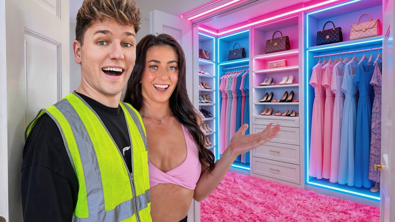 I Built My Wife Her DREAM Closet!