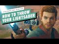 Star Wars Jedi: Survivor - How to Throw Your Lightsaber