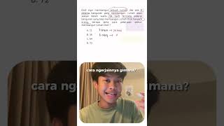 Download lagu Discuss the SNBT question: Inverse Comparison of Values mp3