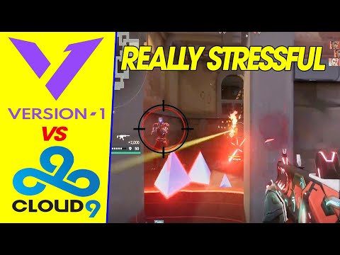 REVENGE: Version1 vs Cloud9 -VALORANT HIGHLIGHTS |VCT Stage 1 Challengers NA Playoffs - Day 5-Part 1