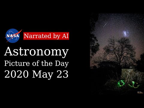 APOD: 2020-05-23 - Ghost Fungus to Magellanic Cloud (Narrated by Emma)