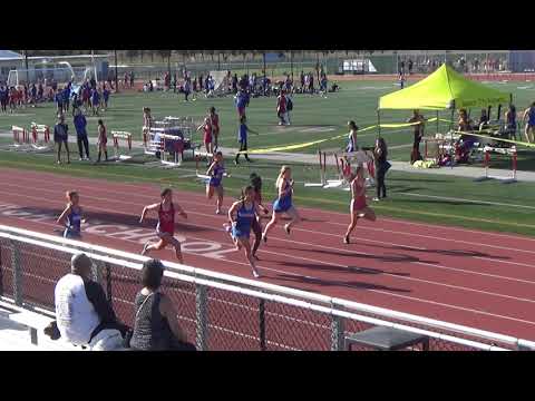 JVG 100m Heat 2 vs Fountain Valley on 3-27-19