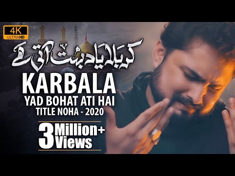 Nohay 2020 - Karbala Yaad Bohat Aati Hai | Syed Raza Abbas Zaidi | New Noha 2020 /1442 - Karbala