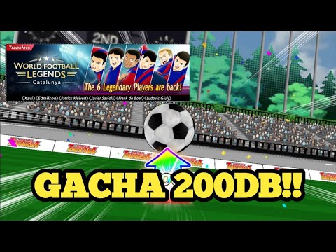 GACHA 200 DB! World Football Legends "Catalunya" - Captain Tsubasa Dream Team