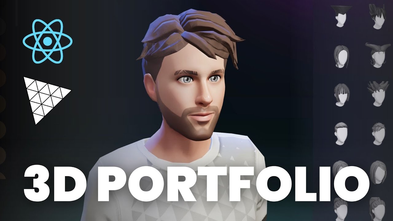 Build a 3D Portfolio with React Three Fiber - Avatar animations - Wawa ...
