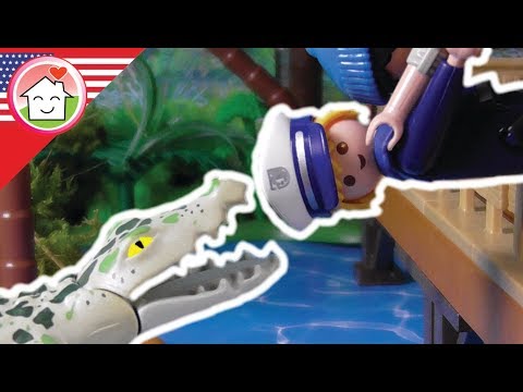 Playmobil Police Chief Overbeck at the Zoo - The Playmobil Hauser Family kids cartoons