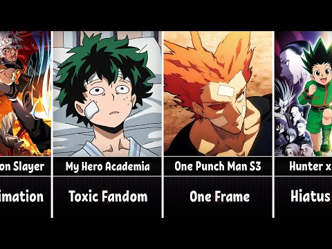 What are These Anime Shows Known For