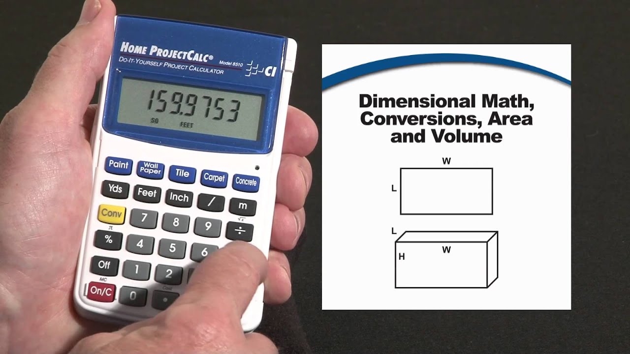 Home ProjectCalc: How To Do Dimensional Math and Conversions