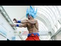 BEST SAN DIEGO COMIC CON 2018 | SSJ BLUE GOKU COSPLAY