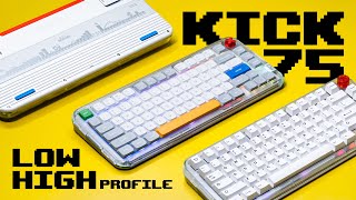 One Keyboard, Two Profiles - NuPhy Kick75 Review Teardown & Sound Test