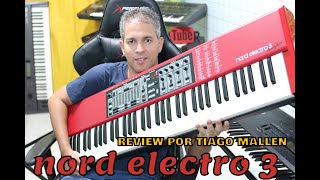 Video thumbnail for NORD ELECTRO 3 - SeventyThree (TEST SOUNDS) REVIEW by TIAGO MALLEN #nord #clavia by Tiago Mallen
