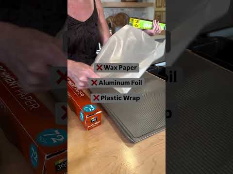 BE CAREFUL using parchment paper! #healthierhomesnation #nontoxichome