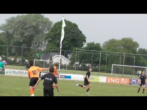 3 juni 2017 d'Olde Veste VV De Meern JO15-1 - Volendam JO15-1 1-1 Goal Charmant, assist Faas