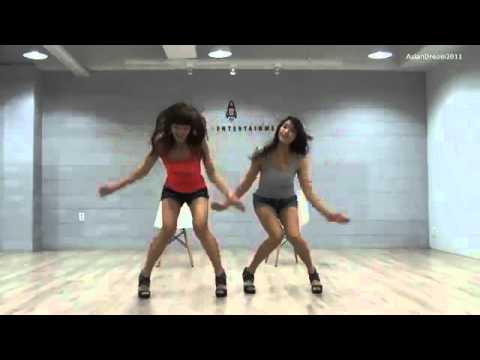 Sistar 19 Hyorin & Bora   Ma Boy Dance Practice 110513