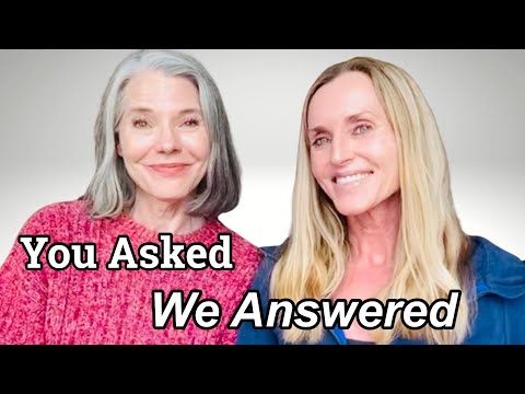 Answering YOUR questions...Fav Skin Care, Staying Slim Over 60, HRT, Romance and more!