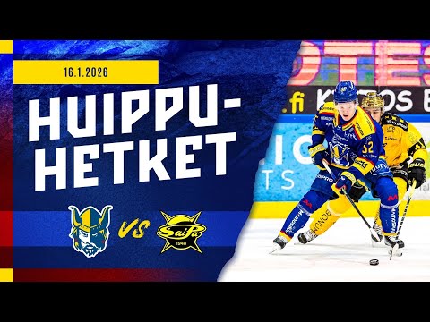 Huippuhetket: Jukurit–SaiPa 16.1.2026