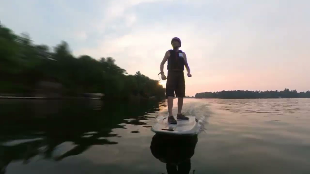 E-Foil Sunset Tour - Lake Minocqua, WI - June 2025