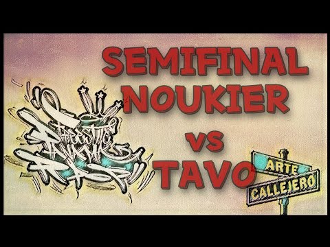 Noukier vs Tavo / Semifinal / Arte Callejero #fms #fmsinternacional #rap