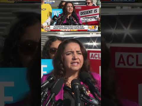 FLASHBACK: Dems stoked FEAR about National Guard deployment #shorts