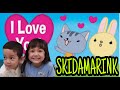 SKIDAMARINK I LOVE YOU SONG FOR KIDS HAWA 5 YEARS OLD DEWA 3 YEARS OLD