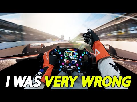 IndyCars are ABSOLUTE MONSTERS! - Indianapolis in a Lola B2K/00