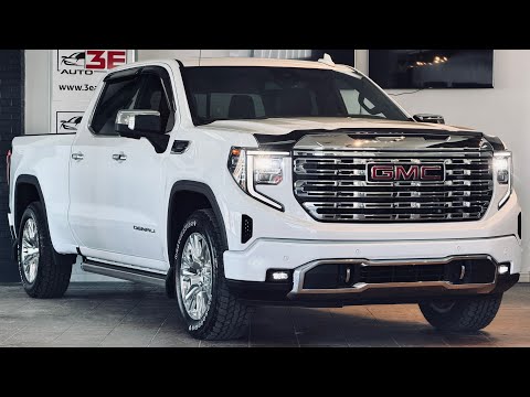 2023 GMC Sierra 1500 Crew Cab Standard Box 4-Wheel Drive Denali in White for sale at 3E Auto Sales in Mount Pearl, NL