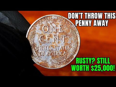 Even These Rusty Pennies These 1943 Pennies Are GOLD!