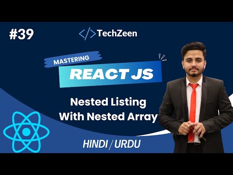 React Js Tutorial 39 Nested List With Nested Array In React Bootstrap In React 2024 Reactjs