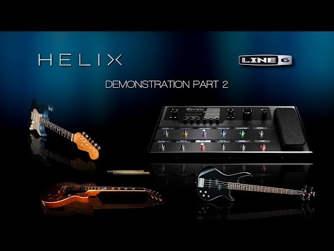 Line 6 Helix Demonstration Part 2 - Peter Hanmer