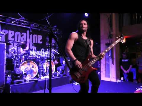 Adrenaline Mob - David Z bass solo - Racine, WI - June 24, 2017