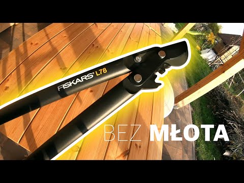 Sekator nożycowy Fiskars L78 - test w terenie