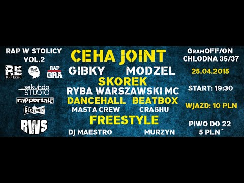 Ceha Joint Zapowiedź RWS vol.2 Klub GramOFF/ON 25.04.2015