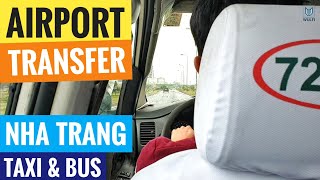Taxi and Bus transfer price Nha Trang Airport (Cam Ranh CXR) Vietnam Travel Tip